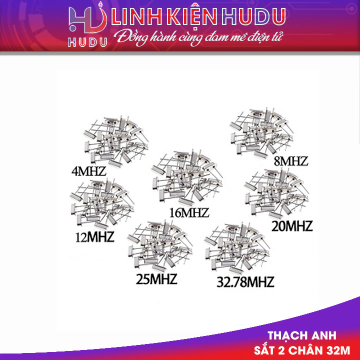 Thạch anh sắt 2 chân 32M